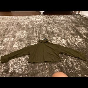 Turtleneck Crop Sweater